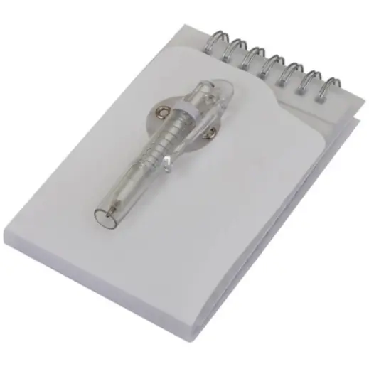 Pocket Notebook White Front